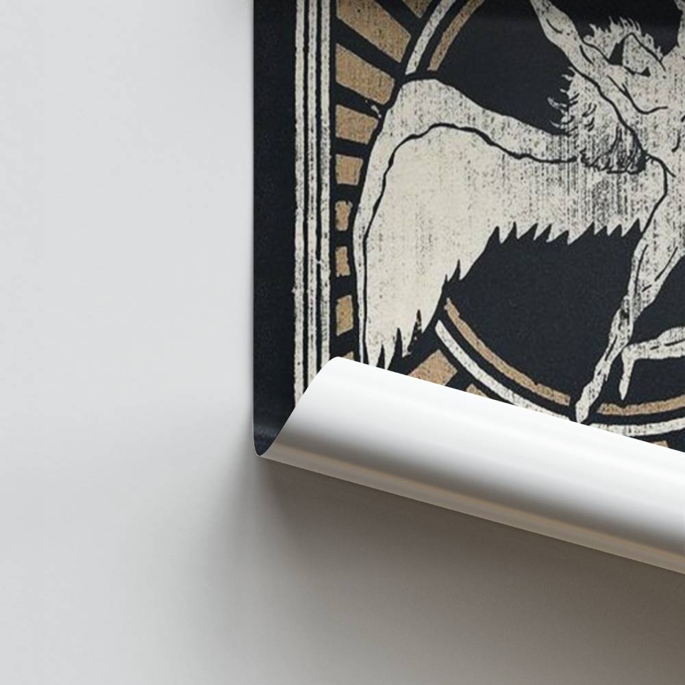 Pôster Led Zeppelin Madison Square Garden 1975