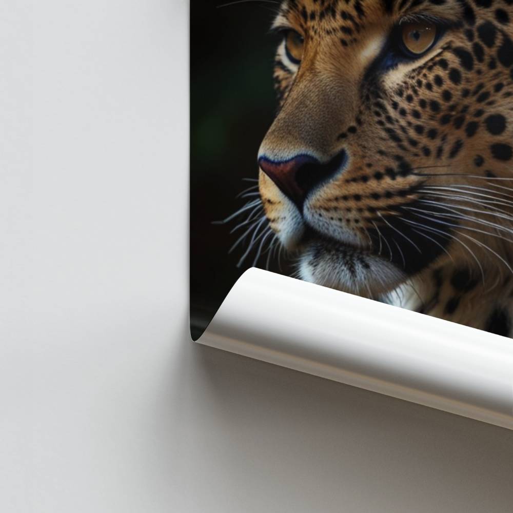 Póster Elegância do Leopardo