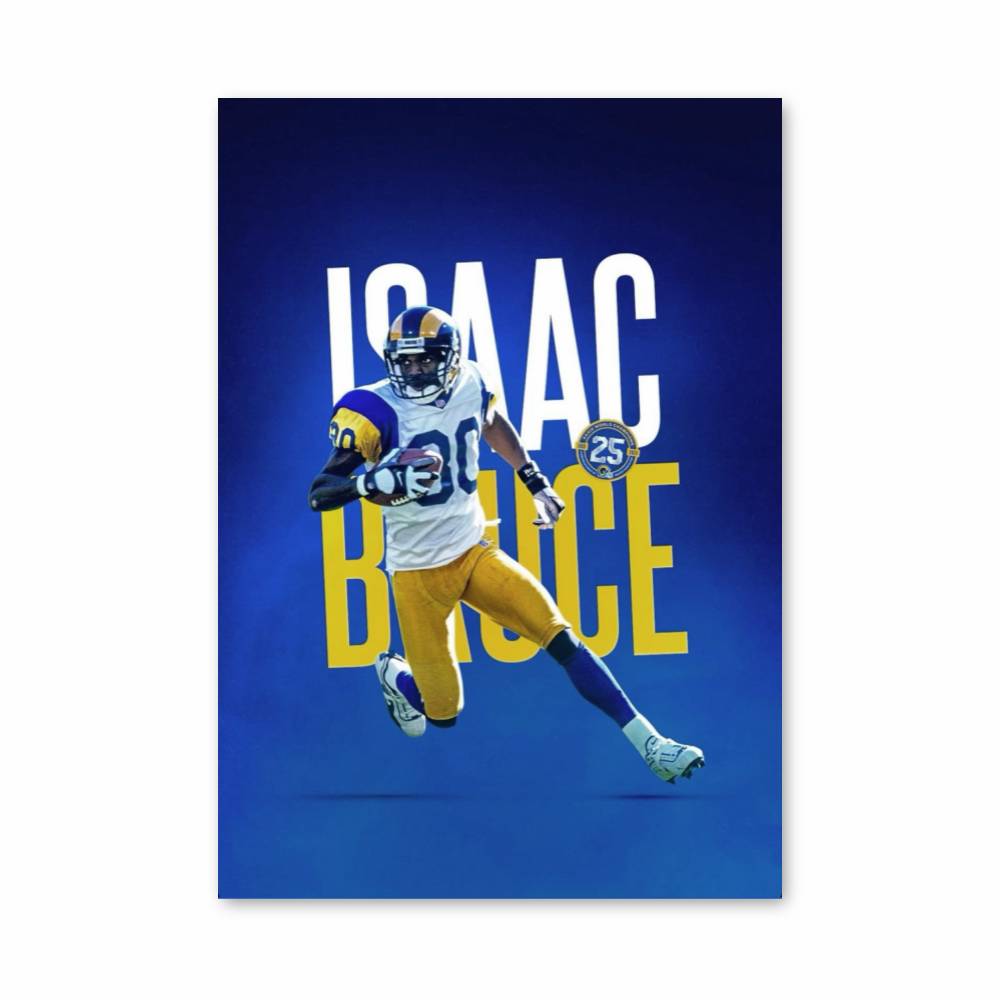 Poster Isaac Bruce Rams