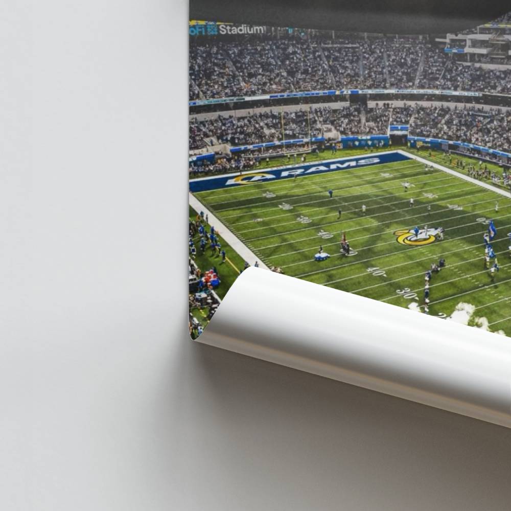 Poster Game Day Rams