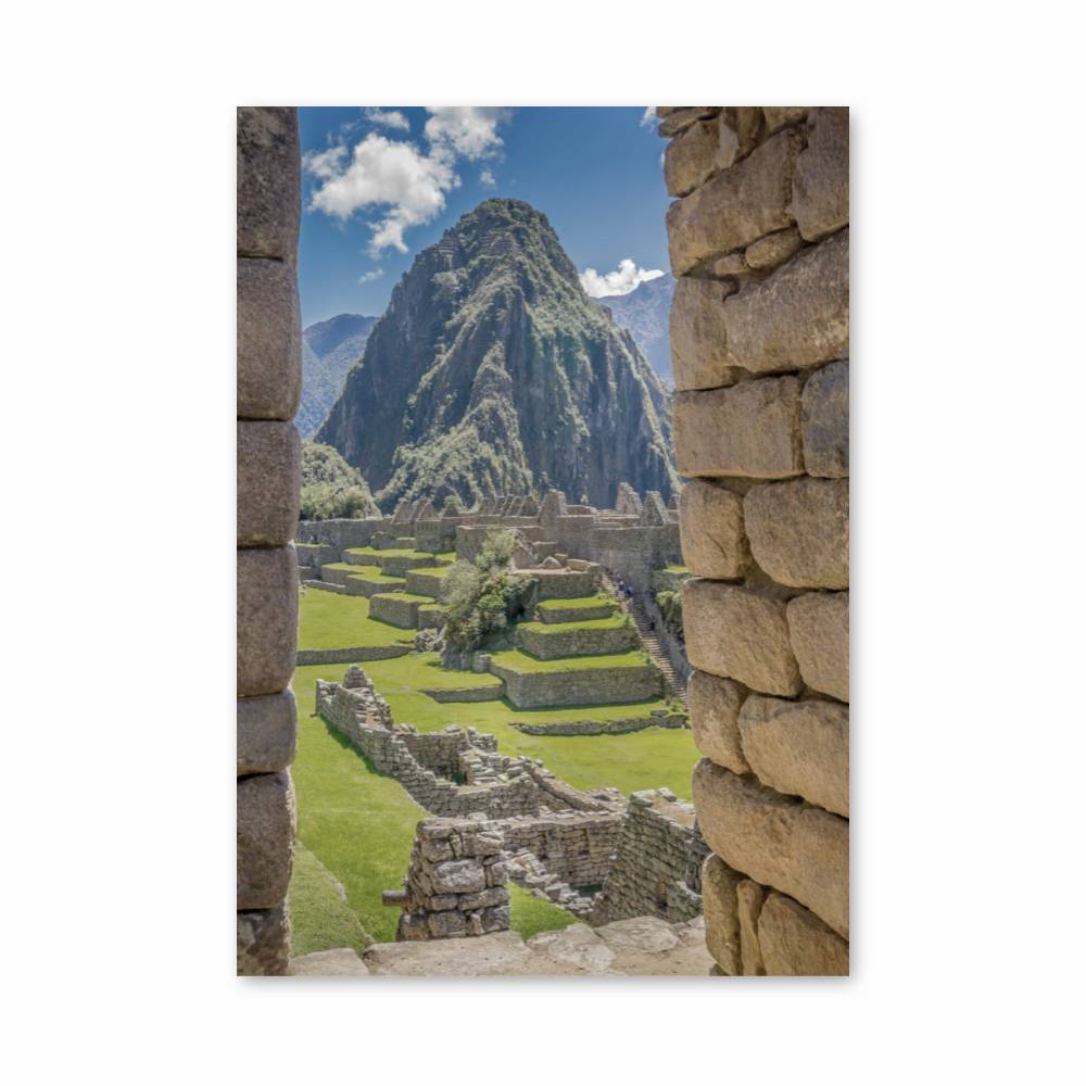 Poster Vues de Machu Picchu