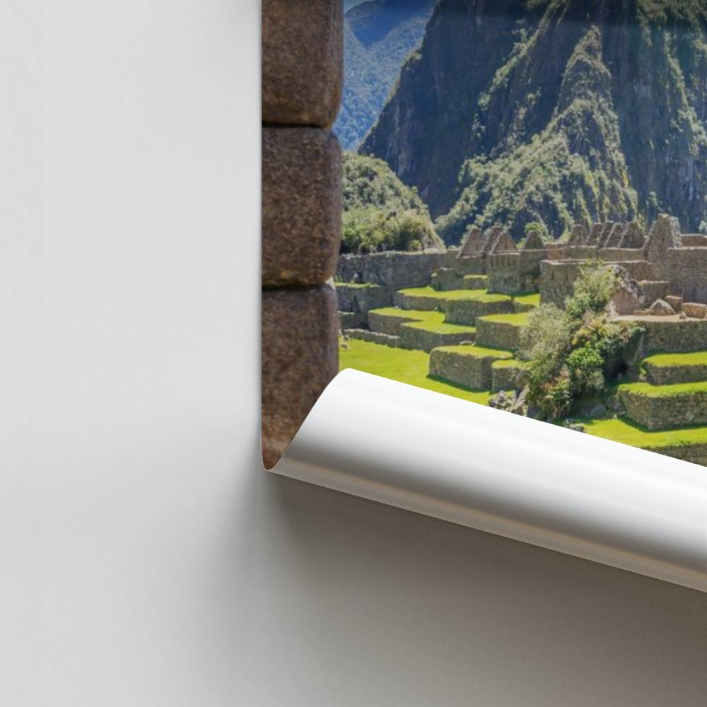 Vistas de pôsteres de Machu Picchu