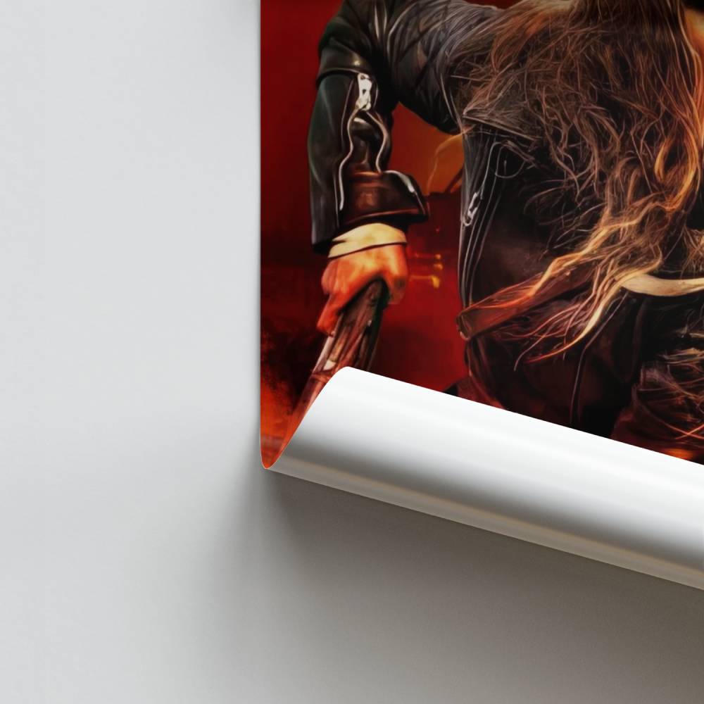 Póster Guerreiro Selvagem