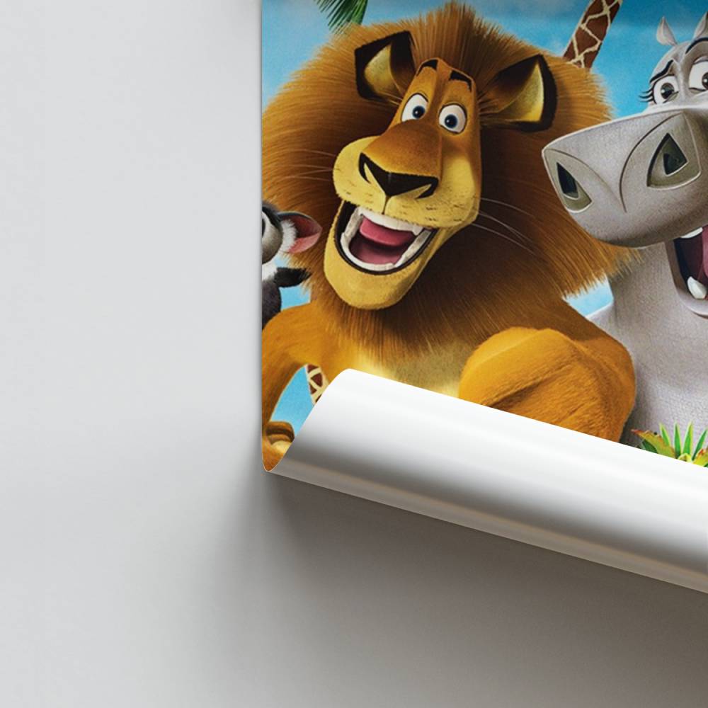 Poster Animaux Madagascar