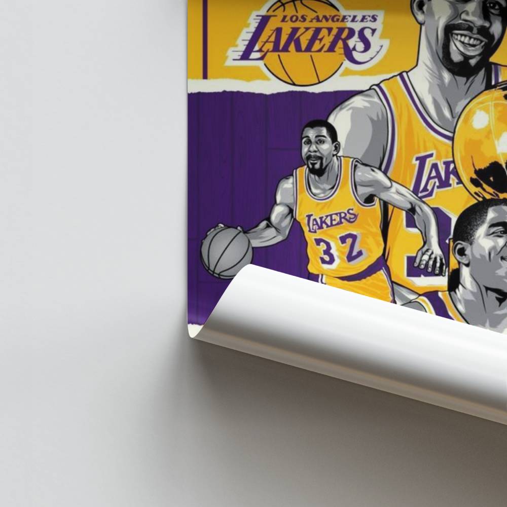 Pôster do Showtime Lakers