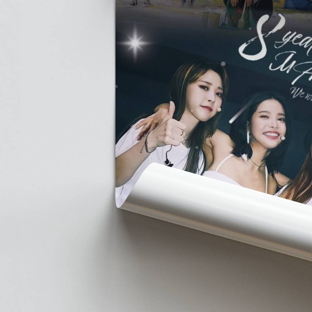 Poster 8 Years with Mamamoo
