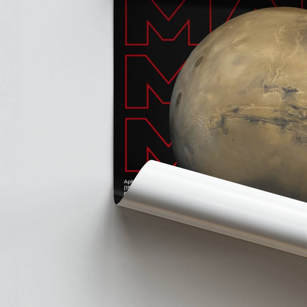 Póster Cydonia Mensae