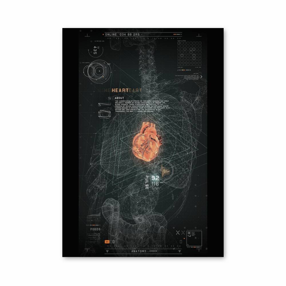 Poster The Heart Art