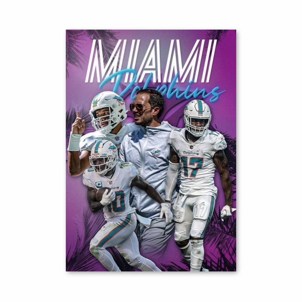 Poster Miami Dolphins Spirit