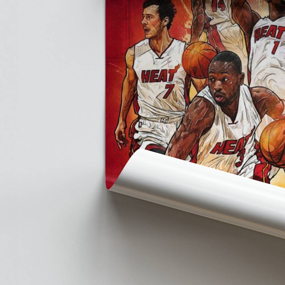 Pôster Dinâmico do Miami Heat