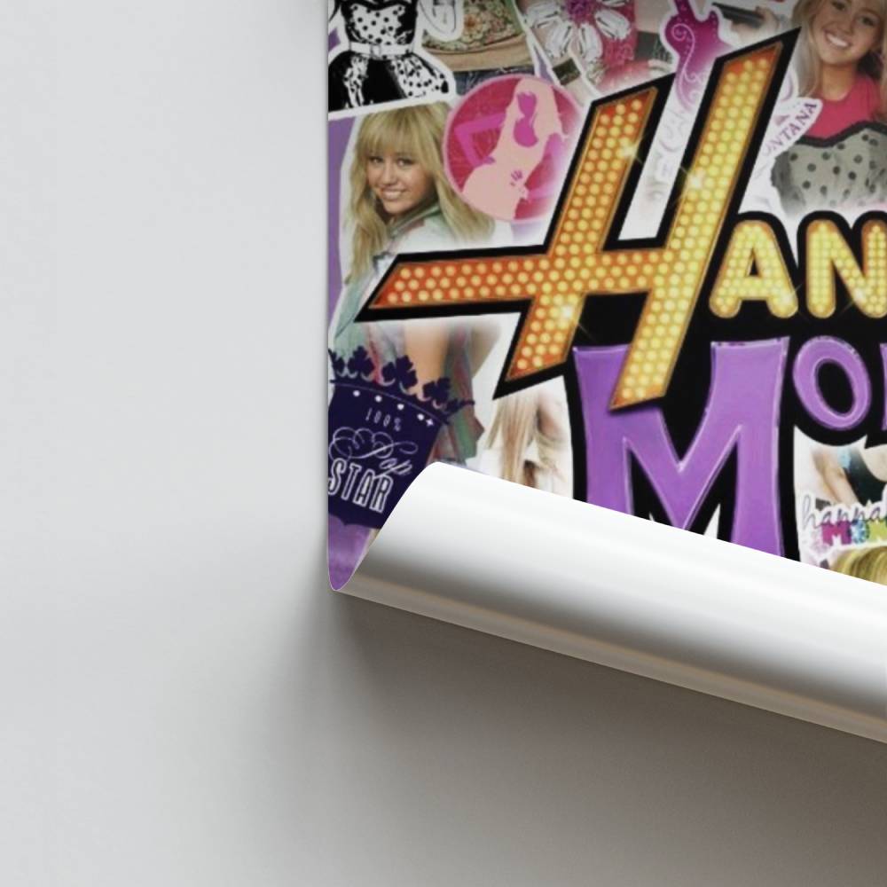 Pôster Hannah Montana retrô