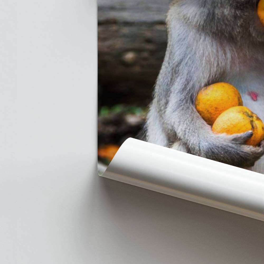 Pôster Gula do Macaco