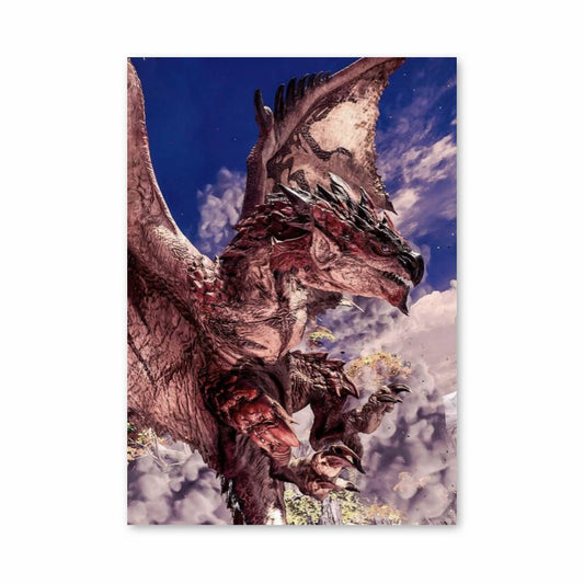 Poster Dragon Écarlate
