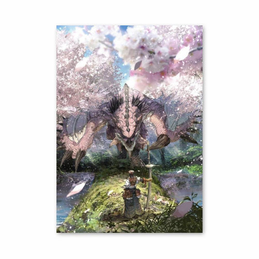 Poster Chasseur de Monstres Sakura