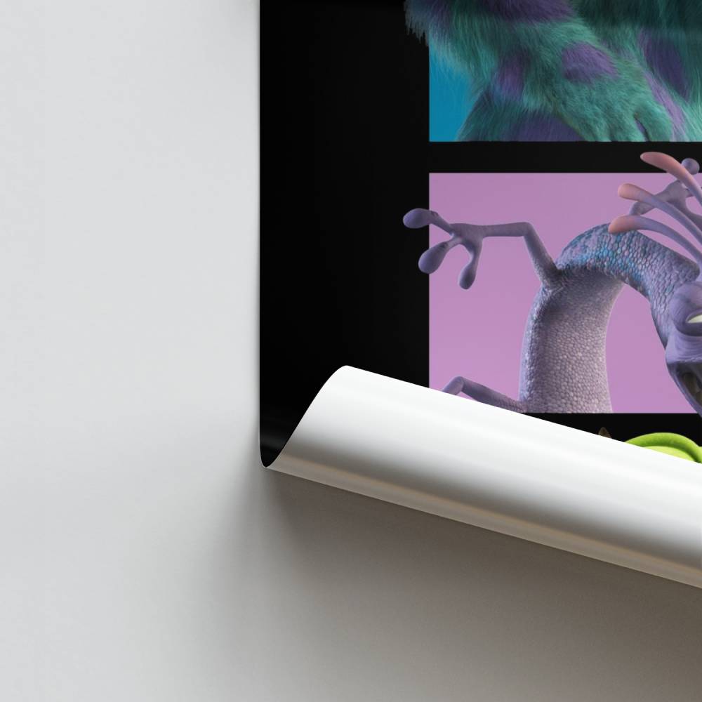 Pôster Amigos Monstros