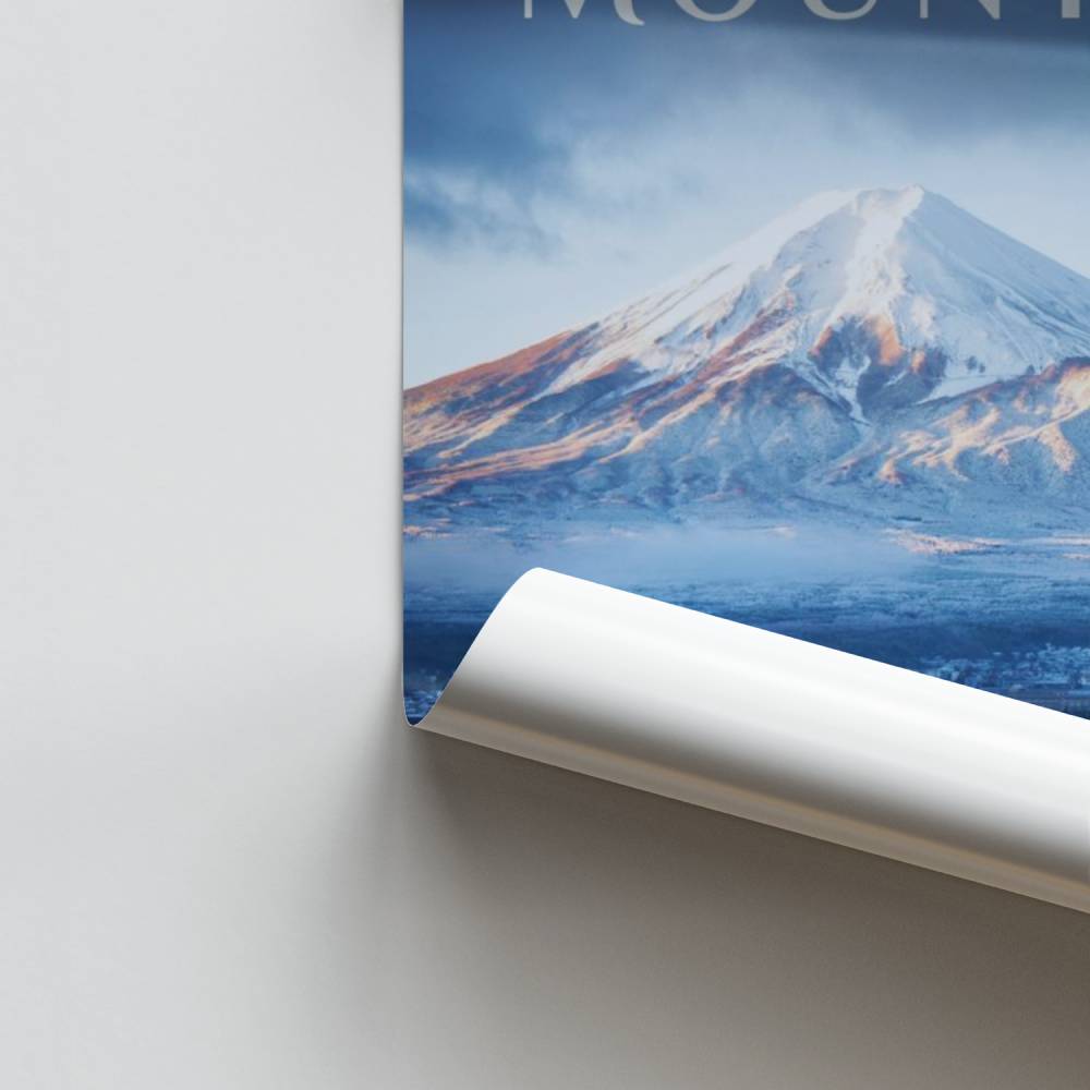 Poster Fuji Serenité