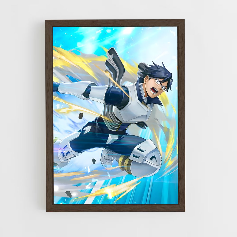 my-hero-academia-1 cadre Bois foncé
