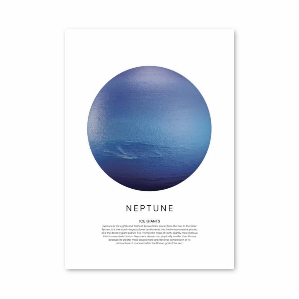 Poster Neptune Ice Giants