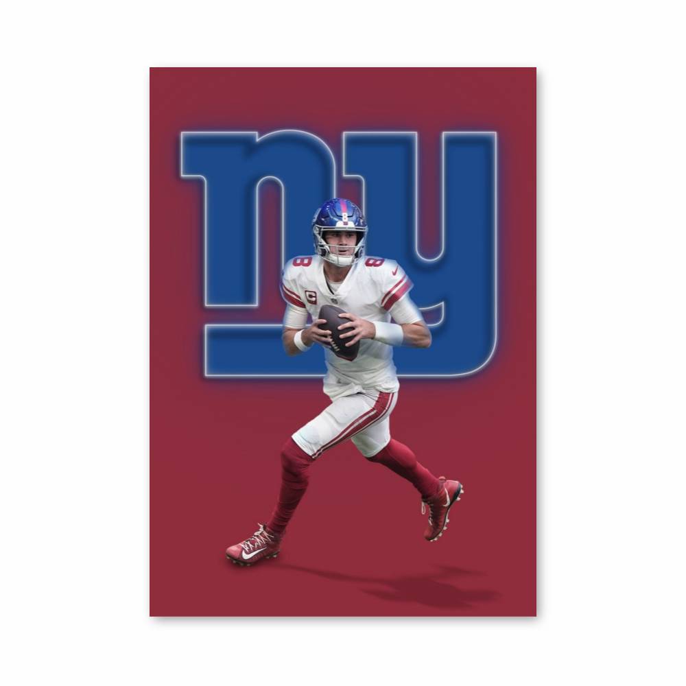 Poster New York Giants Quarterback
