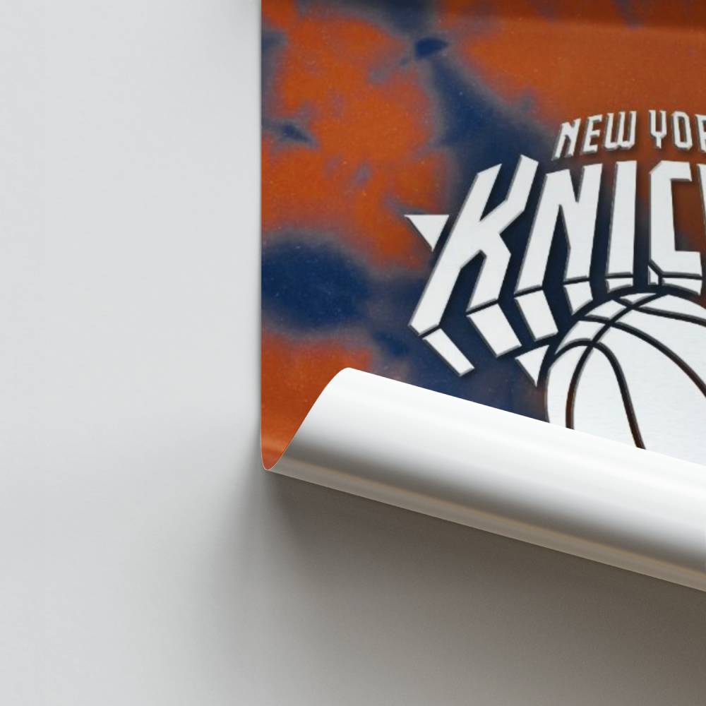 Pôster tie-dye do New York Knicks