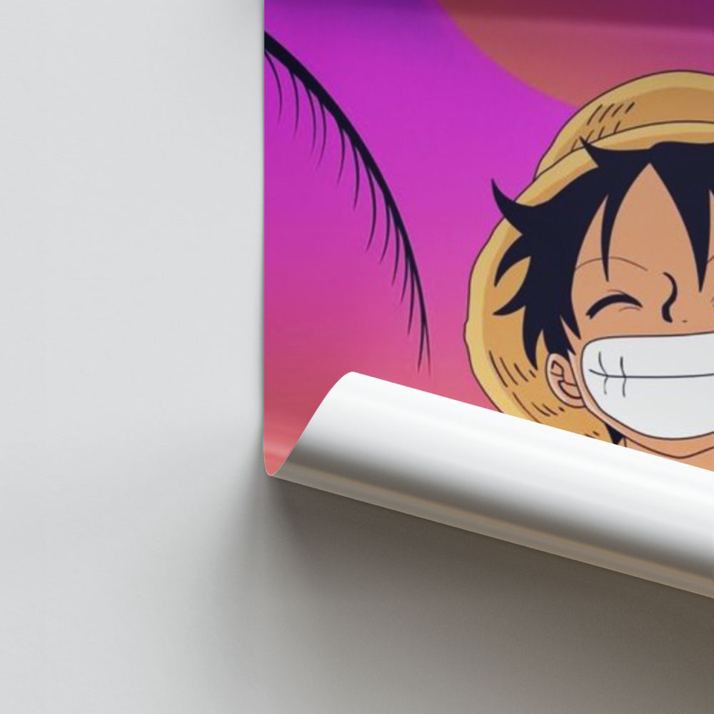 Pôster Estético Luffy