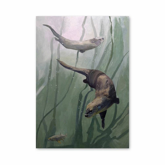 Poster Loutres Enchantées