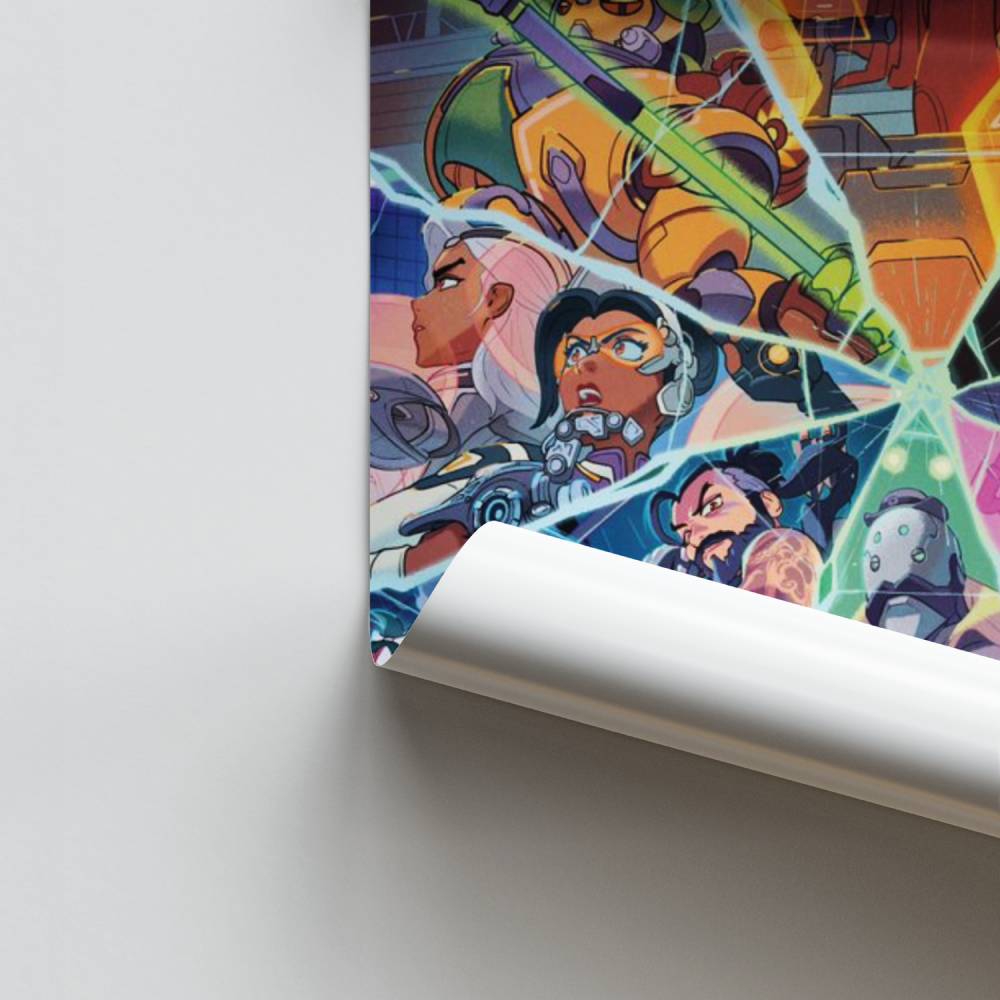 Pôster Heróis Fraturados