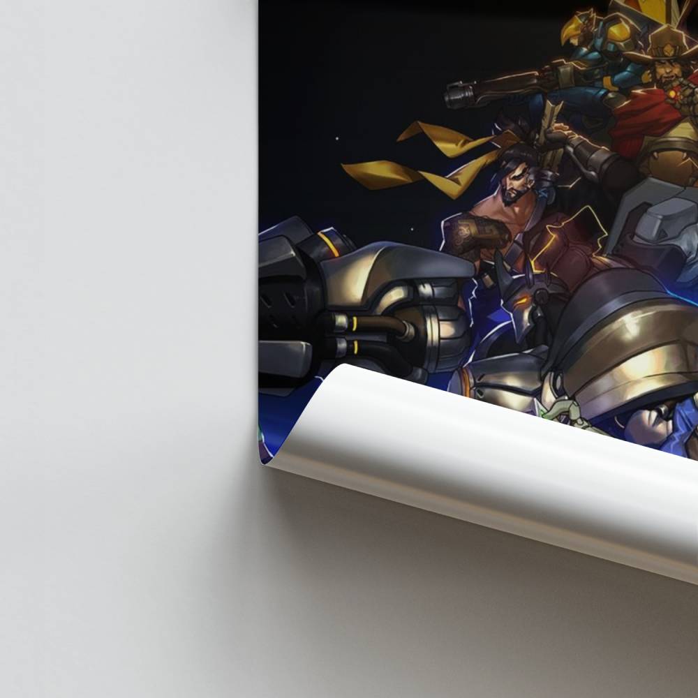 Pôster Heróis de Overwatch