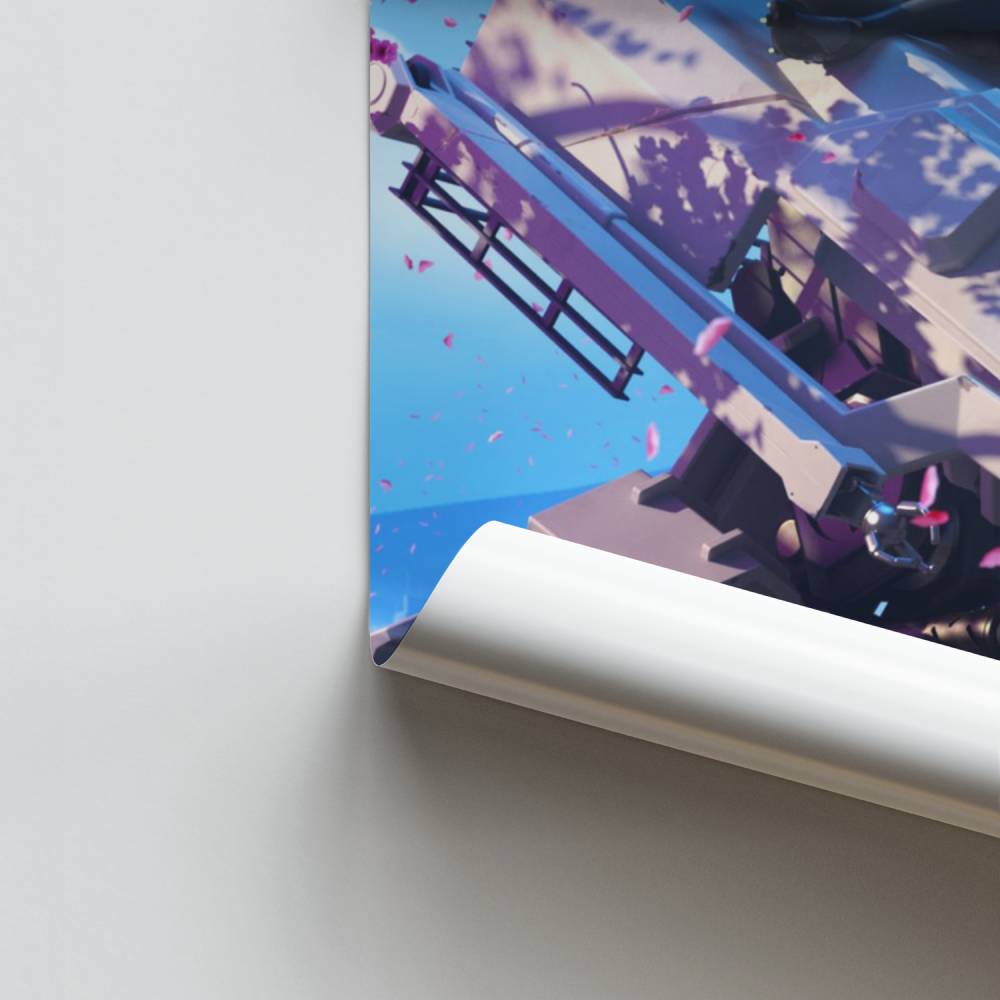 Pôster Genji e Tranquilidade do Bastião