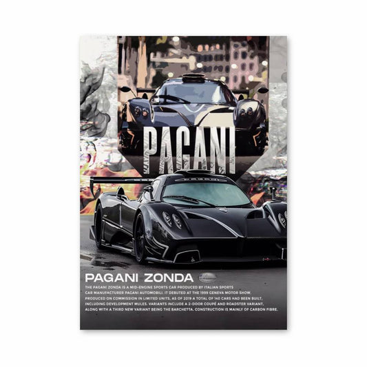 Poster Zonda Sportif