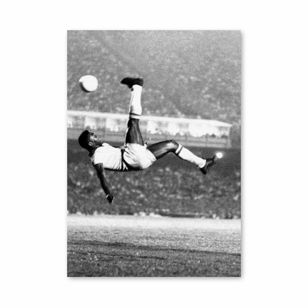 Poster Pelé Retournée Acrobatique