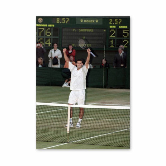 Poster Victoire Wimbledon