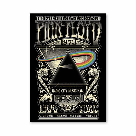 Poster The Dark Side Tour 1973