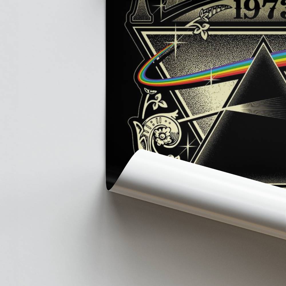 Poster The Dark Side Tour 1973