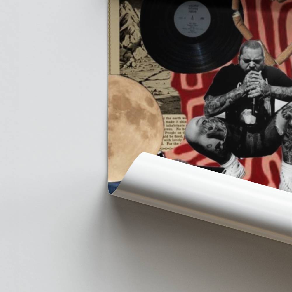 Poster Posty pour Président