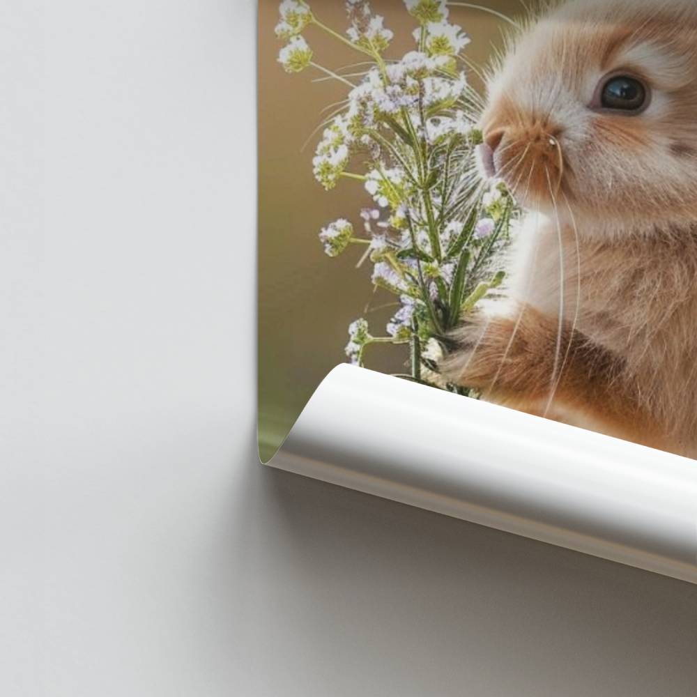 Póster Coelho Brilhante