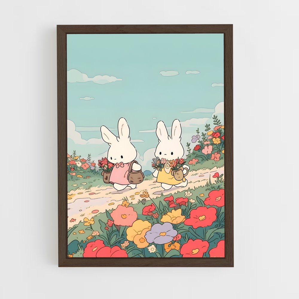 rabbit-7 cadre Bois foncé