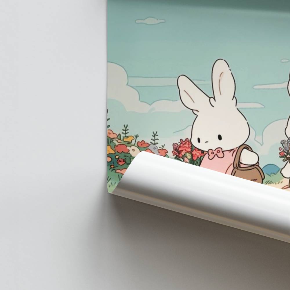 Pôster Caminhada no Campo