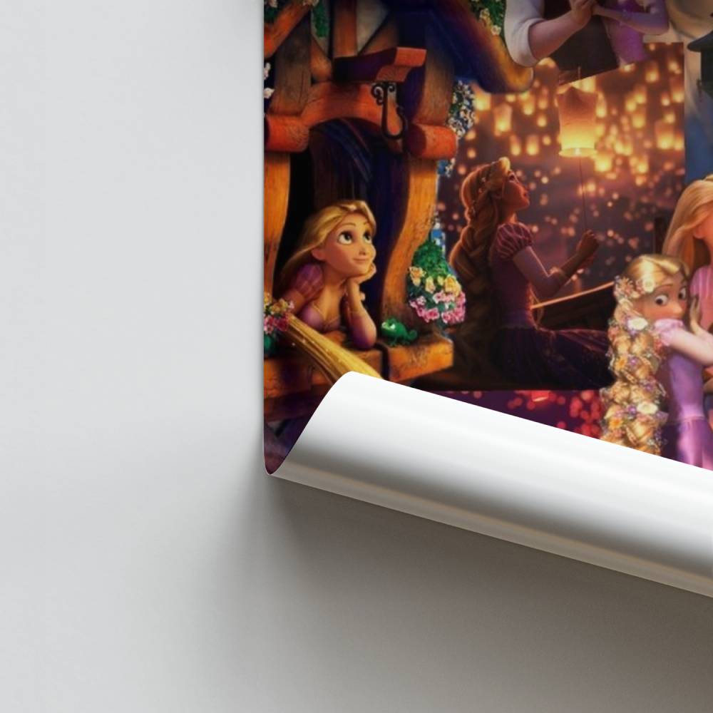 Pôster de luzes de fadas