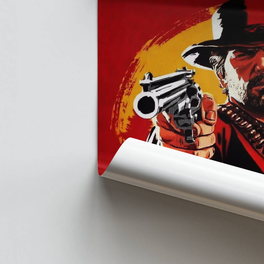 Póster Cowboy Escarlate