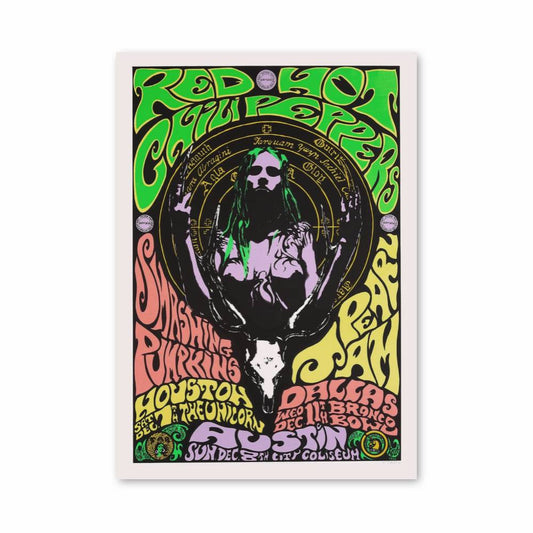 Poster Psychédélique Rock 90s