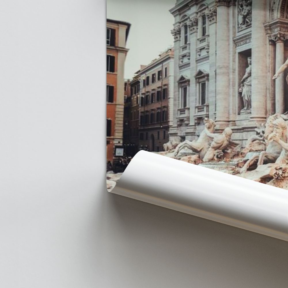 Póster Fonte Roma