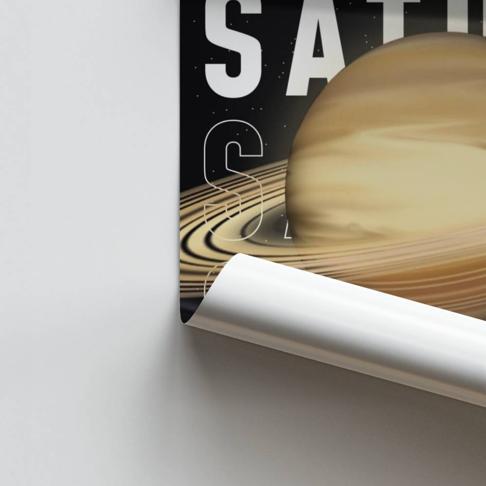 Pôster Sistêmico de Saturno