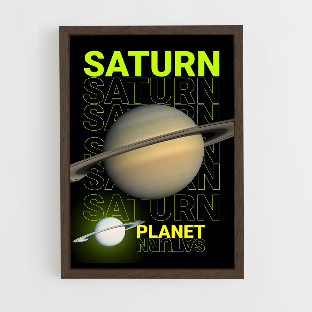 saturn-14 cadre Bois foncé