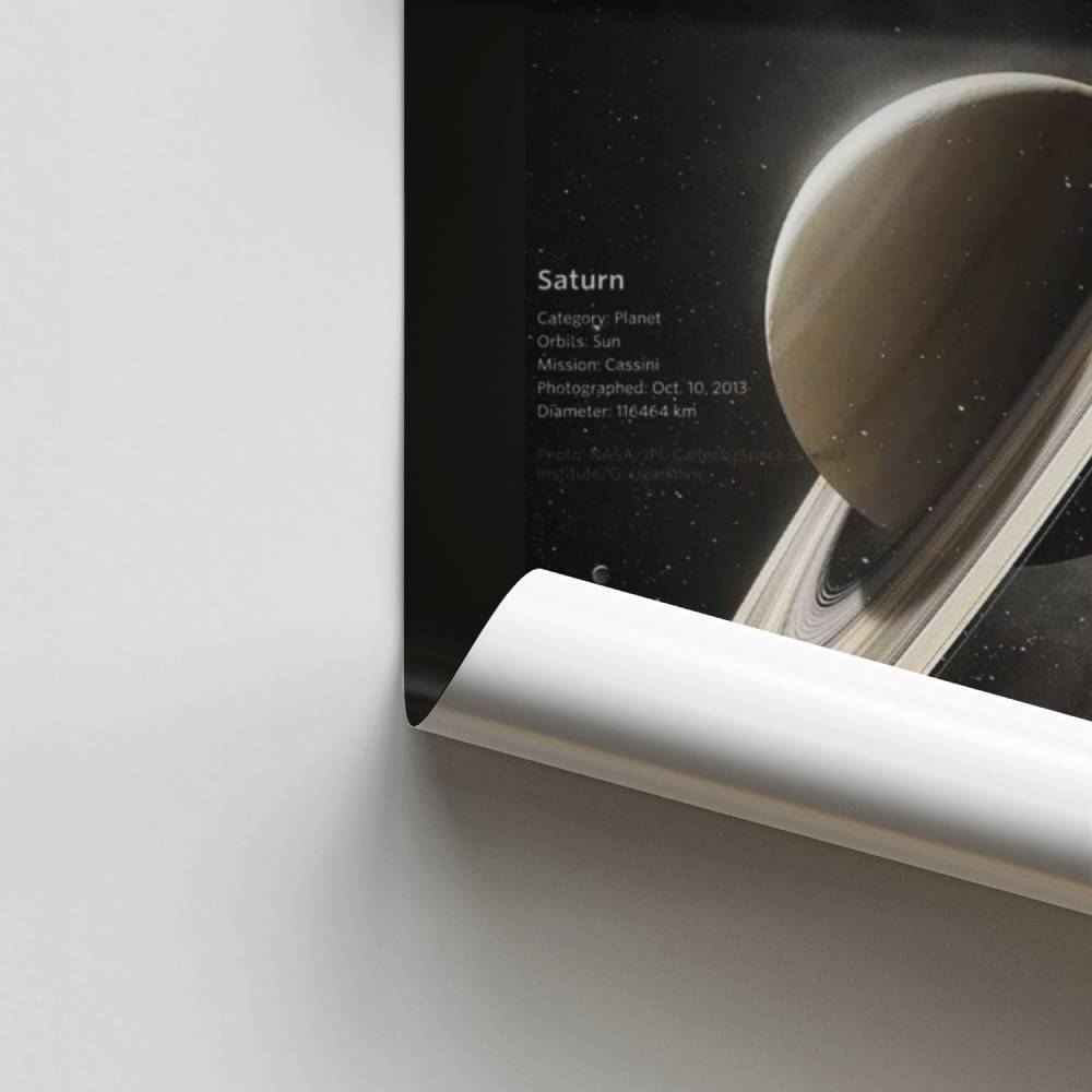 Pôster Saturno Edição 21