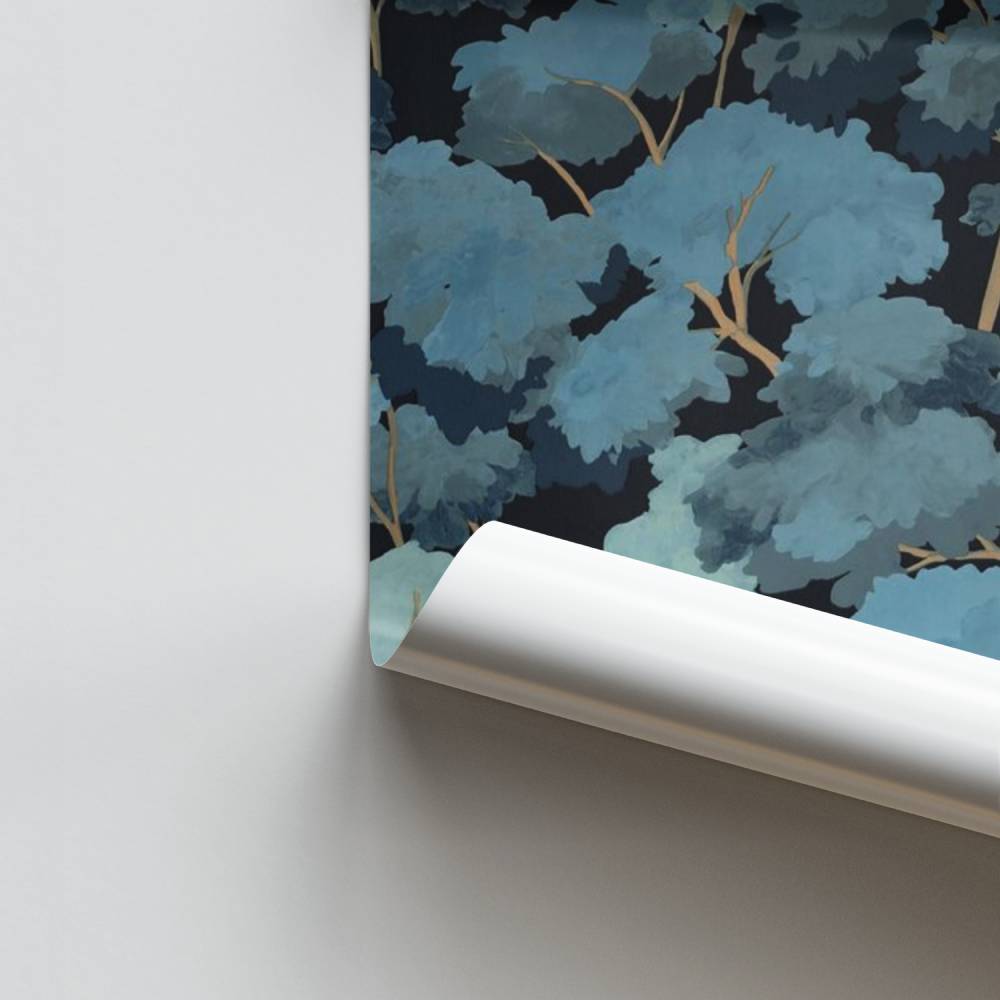 Póster Floresta Azure