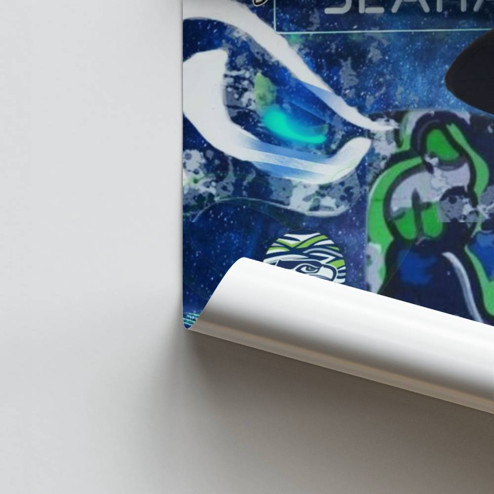 Pôster do espírito dos Seahawks