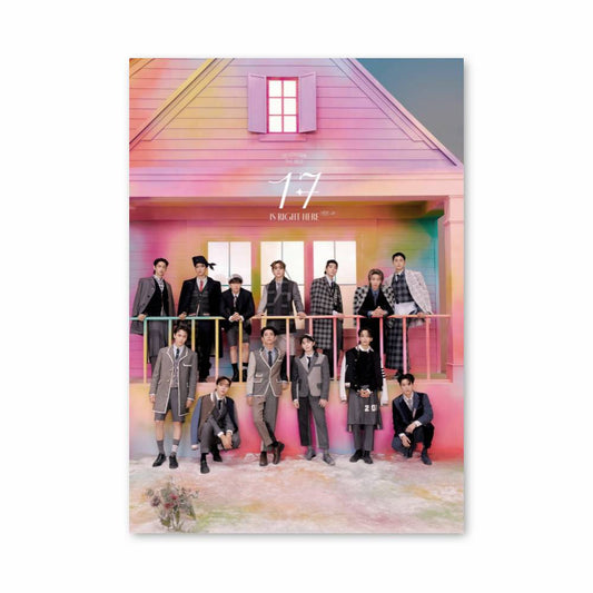 Poster Maison Arc-en-Ciel