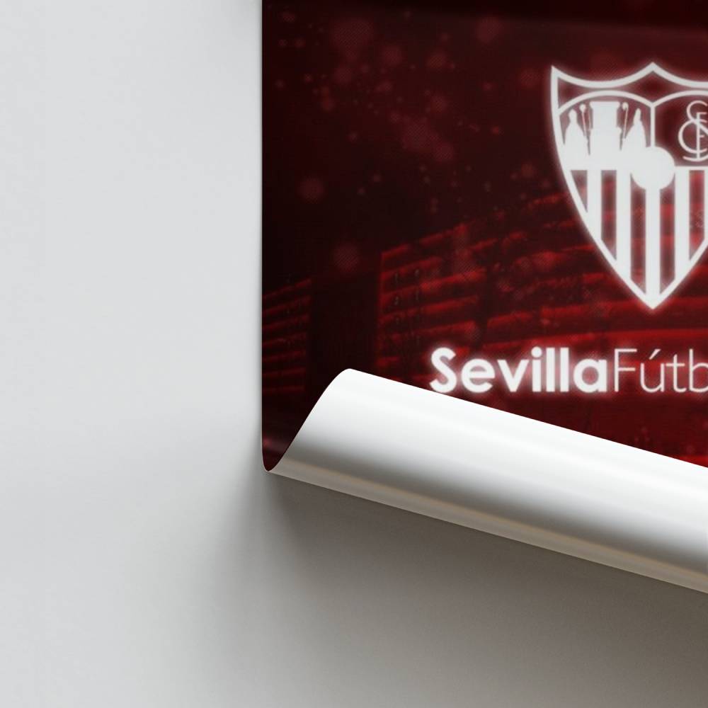 Poster Sevilla Fútbol Club Paixão
