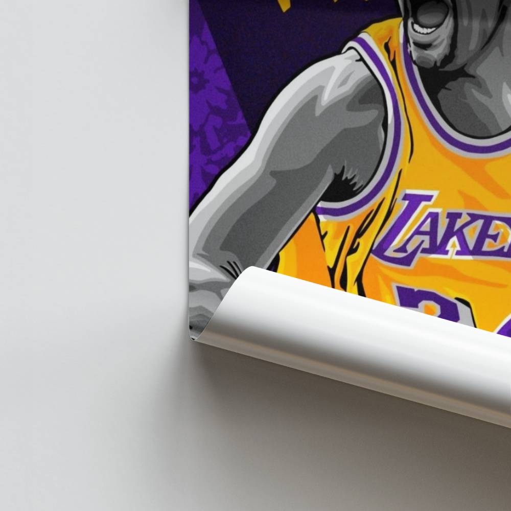 Pôster Domínio de Shaq Lakers